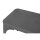 Bolero Bistro Metall-Sitzbänke Gunmetal 1000mm (2 Stück)