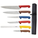 Sonderangebot Hygiplas Niedrige Dichte Schneidebretter und Messer Set (6 Stück)