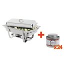 SONDERANGEBOT Milan Chafing-Dish mit 24 x flüssige...