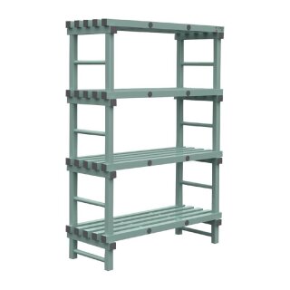 SONDERANGEBOT Jackstack by Rea Vorratsregal 50 x 120cm + GRATIS Bodenregal
