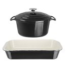 Vogue Kochen wie die Profis Set von 2x Kochgeschirr aus...