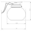 Kaffeekanne Aus Glas 1.8L