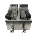 Elektro Tischfriteuse 2X4 L