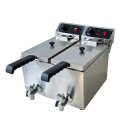 Elektro Tischfriteuse 2X4 L