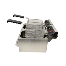 Elektro Tischfriteuse 2X4 L