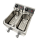 Elektro Tischfriteuse 2X4 L