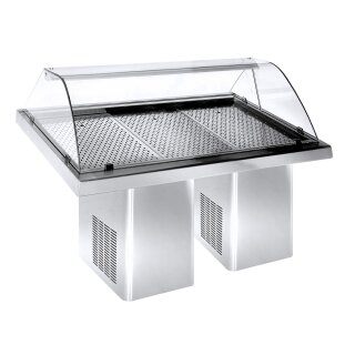 Gekühlte Fisch Vitrine 1.9