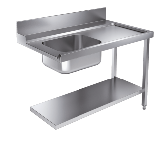 Zulauftisch Grundboden 1200 Rechts Für 7082.0070 - 0075