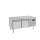 Combisteel Kühltisch mit 2 Türen - 1200 x 700 x 650 mm, Umluft, Edelstahl