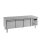 Combisteel Kühltisch 1600 x 700 x 650 mm - 3 Türen, 302 Liter, Umluft, Edelstahl
