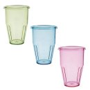 Buffalo 3er Set Milchshake Becher 0,9L, pink, grün...