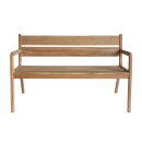 Helsinki - Bank 140 cm Teak