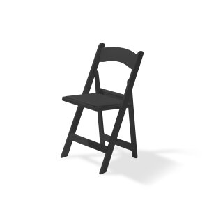 Mary – Klapp-Hochzeitsstuhl mit Sitz aus Kunstleder 4 Stück
