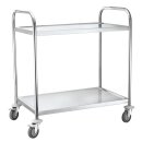 Hendi Servierwagen aus Edelstahl mit 2 Etagen 910 x 590 x...