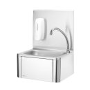 Hendi Spülbecken Mit Kniebedienbarer Wasserhahn Und Seifenspender