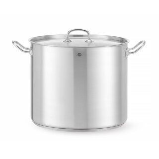 Hendi Gemüsetopf mit Deckel - 21 Liter, ⌀320x(H)270 mm, für Induktion geeignet