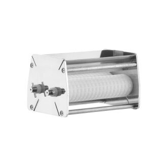 Hendi Walzen für Geflügel - mit 2 Presswalzen, Edelstahlgehäuse, 235x130x120 mm