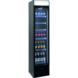 Saro Getränkekühlschrank DK 134  mit Werbetafel - schmal