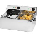 Fritteuse PROFRI 66 12 Liter - Edelstahl, 230V