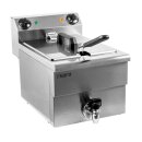 Saro Gastro Fritteuse FE 10 10 Liter - mit Ablasshahn,...