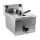 Saro Gastro Fritteuse FE 10 10 Liter - mit Ablasshahn, Edelstahl