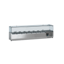 Aufsatzvitrine 1/4 Gn X 7