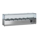Aufsatzvitrine 1/3 Gn X 6