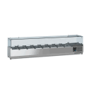 Aufsatzvitrine 1/3 Gn X 8