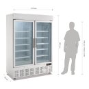 Polar Tiefkühlschrank mit 920 Liter - 2...
