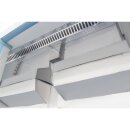 Gastro Kühlschrank Slimline 960 Liter - 2-türig, Edelstahl, mit Rollen
