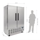 Polar Kühlschrank mit 960 Liter, extra Schmal