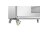 Gastro Kühlschrank Slimline 960 Liter - 2-türig, Edelstahl, mit Rollen