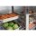 Gastro Kühlschrank Slimline 960 Liter - 2-türig, Edelstahl, mit Rollen