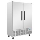 Schmaler Tiefkühlschrank mit 960 Liter Edelstahl