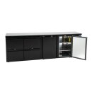 Barkühlschrank 4 Schubalden & 4 Türen Serie U