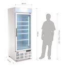 Polar Display Gefrierschrank mit 1 Tür weiß