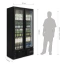 Polar Getränkekühlschrank 490 Liter, 2...