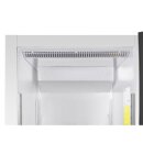 Polar Edelstahl-Kühlschrank 440 Liter