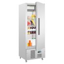 Polar Edelstahl-Kühlschrank 440 Liter
