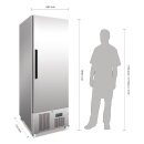 Polar Gefrierschrank mit 440 Liter, Edelstahl