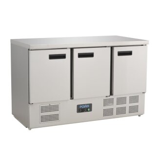 Polar Kühltisch Serie G 3-türig mit 368 Liter
