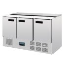 Gekühlte Saladette mit Deckel 4x 1/1 GN, 3 Türen