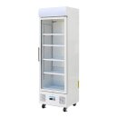 Polar Kühlschrank mit 1 Glastür - Umluftkühlung, 336 Liter, weiß