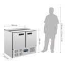 Polar Gekühlte Saladette 240 Liter