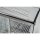 Buffalo Warmhaltevitrine 687x670x568mm mit 3 Roste 120 Liter und Rundumglas