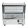 Buffalo Warmhaltevitrine 687x670x568mm mit 3 Roste 120 Liter und Rundumglas