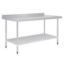 Vogue Arbeitstisch 900x1800x700mm mit Grundboden und...