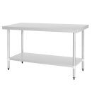 Vogue Arbeitstisch mit Grundboden 900x600x700mm aus...