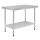 Vogue Arbeitstisch mit Grundboden aus Edelstahl 1200x900x600mm