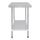 Vogue Arbeitstisch mit Grundboden aus Edelstahl 1200x900x600mm